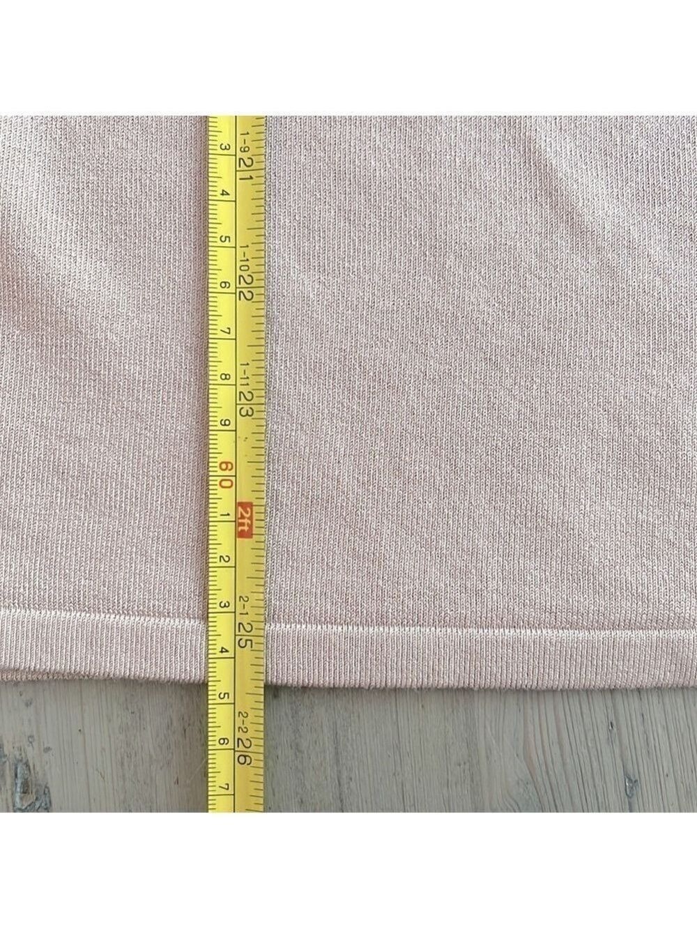 L'Agence Jocelyn Cutout Knit Pullover Sweater Long Sleeve in Blush Pink Size L - Picture 10 of 10